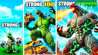 Upgrading to the Strongest GODZILLA Ever in GTA 5 [upl. by Ostap]