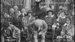 FIRST EVER SOUND FILM OF A MINSTREL SHOW 1913 [upl. by Nosnek]