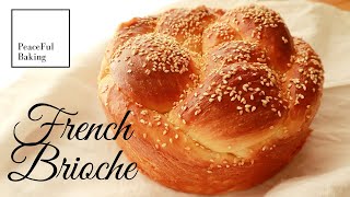 Classic French Braided Brioche With Poolish [upl. by Aridaj967]