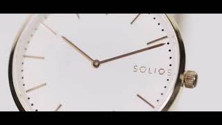 SOLIOS  The Finest Solar Powered amp Sustainable Watch [upl. by Lohcin]