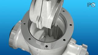 High Pressure Gate Valve  Assembly Animation [upl. by Anitnas]