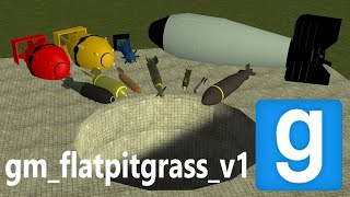 HBOMBS Expansion Pack On gmflatpitgrassv1  GarrysMod  GMod [upl. by Hinson380]