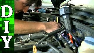 How to Remove and Replace a Coolant Temperature Sensor  VW Passat Jetta Audi A4 A6 18L Engine [upl. by Pearl]