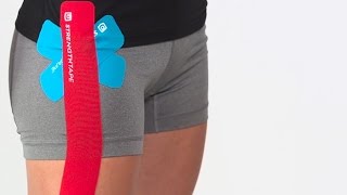 STRENGTHTAPE®  Kinesiology Tape  Hip [upl. by Ccasi190]