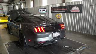 HPE575 Shelby GT350 Dyno Testing  LOUD [upl. by Aizti991]