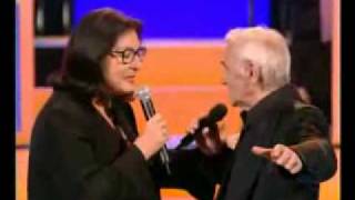 Nana Mouskouri amp Charles Aznavour  Si tu m aimes [upl. by Kenway]