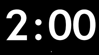 2 Minute Countdown Timer  Silently  No music [upl. by Ailecra340]