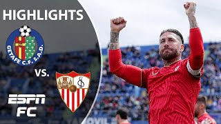 Getafe vs Sevilla  LALIGA Highlights  ESPN FC [upl. by Ecinev517]