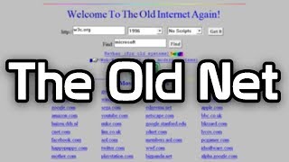 The Old Net  Experience the 90s Internet Again Overview amp Demo [upl. by Karp]