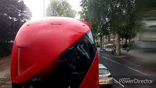 FULL ROUTE VISUAL  London Bus Route 243  Waterloo to Wood Green  HV351 LF67EUW [upl. by Mackie]