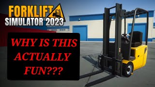 Forklift Simulator Review [upl. by Grigson]