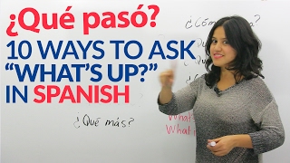 10 informal ways to ask quotHow are youquot in Spanish [upl. by Anert]