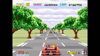 OutRun 1986 Arcade Playthrough  Route E [upl. by Lanni]