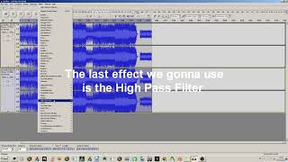 THE MAGIC OF AUDACITY  How to fix muffledpoor quality audio [upl. by Einnil]