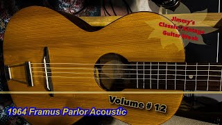 Classic  Vintage Guitar Week Vol 12  1964 Framus Parlor Acoustic [upl. by Cozza]