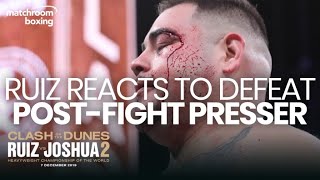 PostFight Press Conference Andy Ruiz  Ruiz vs Joshua 2 [upl. by Imelda]