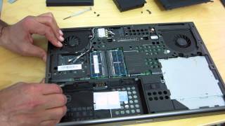 How to change hard drive in Dell Precision SSD Upgrade [upl. by Lud]