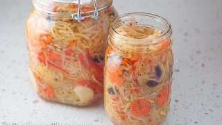 How to Make Papaya Atchara Pickled Papaya [upl. by Oimetra141]