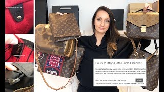 Louis Vuitton Date Code Checker  What do they mean and how to find it  Handbagholic [upl. by Eanrahc304]