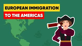 How did Europeans immigrate to the Americas [upl. by Minier]