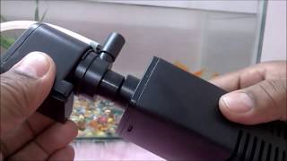 How to use SOBO aquarium filter  demo video [upl. by Fia]