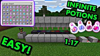 Easy Infinite Potion Farm  minecraft potion farm dripstone  minecraft potion farm 117 mcpejava [upl. by Elleraj]