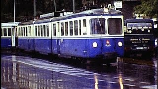 La Centovallina 1981 Acqua Alta a Locarno  Centovallibahn  Narrow gauge railway [upl. by Ern]