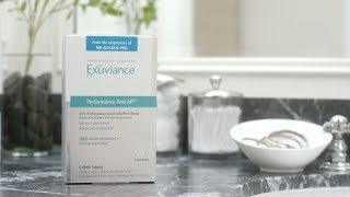 How to  Exuviance Performance Peel AP25  LovelySkin [upl. by Eartnoed591]