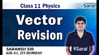 Vectors Revision  Physics Class 11 JEE NEET [upl. by Lorrimor]