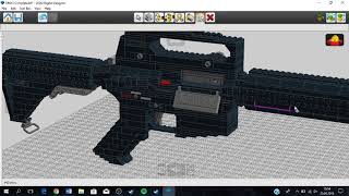 Easy LEGO M4A1 Tutorial [upl. by Gerianne]