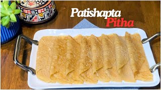 How to Make Patishapta  The Most Delicious Crepes from Bangladesh [upl. by Iram730]