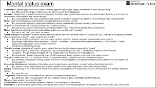 Mental status exam [upl. by Andeee294]