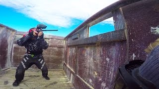 Intense Paintball Match [upl. by Eyt]