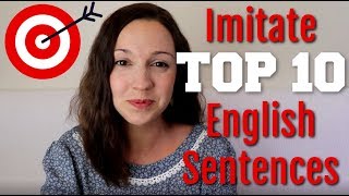 How to Pronounce TOP 10 English Sentences [upl. by Azitram]