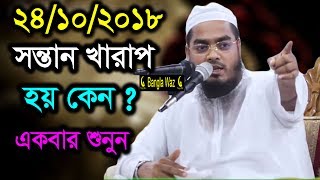 সন্তান কেন খারাপ হয় শুনুন  হাফীজুর রহমান সিদ্দীকি কুয়াকাটা [upl. by Atineg]