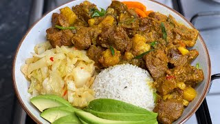 THE BEST CURRY GOAT RECIPE  TERRIANN’S KITCHEN [upl. by Eahsed]