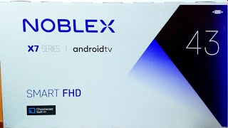 NOBLEX android tv x7 series [upl. by Beaulieu]