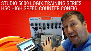 Compactlogix HSC High Speed Counter Configuration in Studio 5000 [upl. by Yeldarb20]