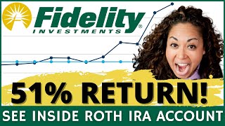 Fidelity ROTH IRA Tutorial  How Im Getting a 51 Return on Investment [upl. by Gawlas2]