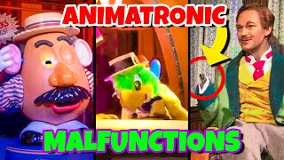 Top 10 Disney Fails amp Animatronic Malfunctions Pt 10 [upl. by Hcire466]