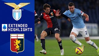 Lazio vs Genoa Extended Highlights  Serie A  CBS Sports Golazo [upl. by Candie]