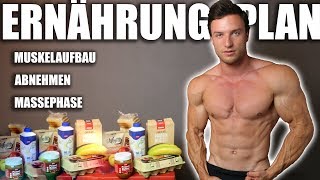 ERNÄHRUNG  So erreichst du deinen Traumkörper   Ernährungsplan und Supplements [upl. by Matazzoni]