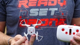 Drone Review  Syma X20 Pocket Drone [upl. by Eterg]