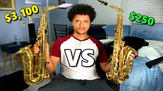 250 Saxophone vs 3100 Saxophone [upl. by Nagad825]