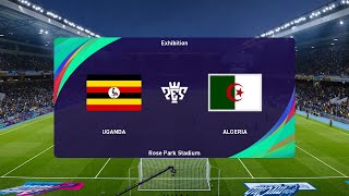 Uganda vs Algeria 10062024 World Cup Qualification CAF PES 2021 [upl. by Sorrows623]