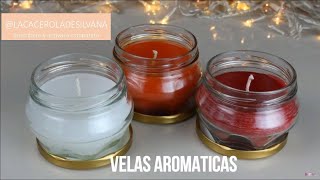 COMO HACER VELAS AROMATICAS MUY FACIL [upl. by Niltak]