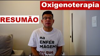 Resumão sobre Oxigenoterapia [upl. by Nol266]