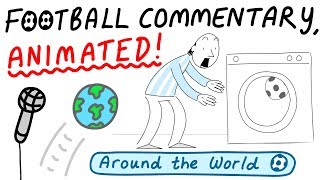 Crazy Football Commentary Animated Part 1 [upl. by Tartaglia]