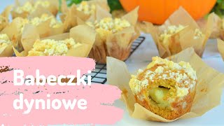 Babeczki dyniowe z budyniem🎃🧁😋 Pyszne i proste 🔥🔥 Ciastkożercypl [upl. by Rothschild246]