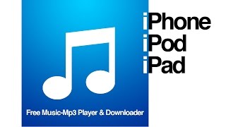 Free Music Mp3 Player amp Download Manager App how to download for iPhone iPod iPad [upl. by Elissa]